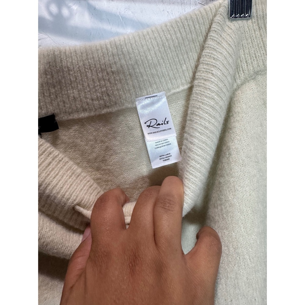 Rails Ash knit Wool Cashmere Blend Knit Joggers XL 835A-212A-3071 - Picture 6 of 10